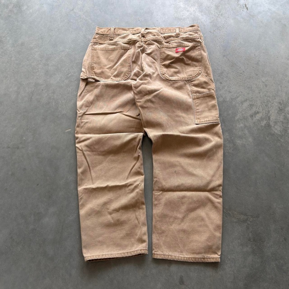 Vintage dickies tan canvas carpenter work pants